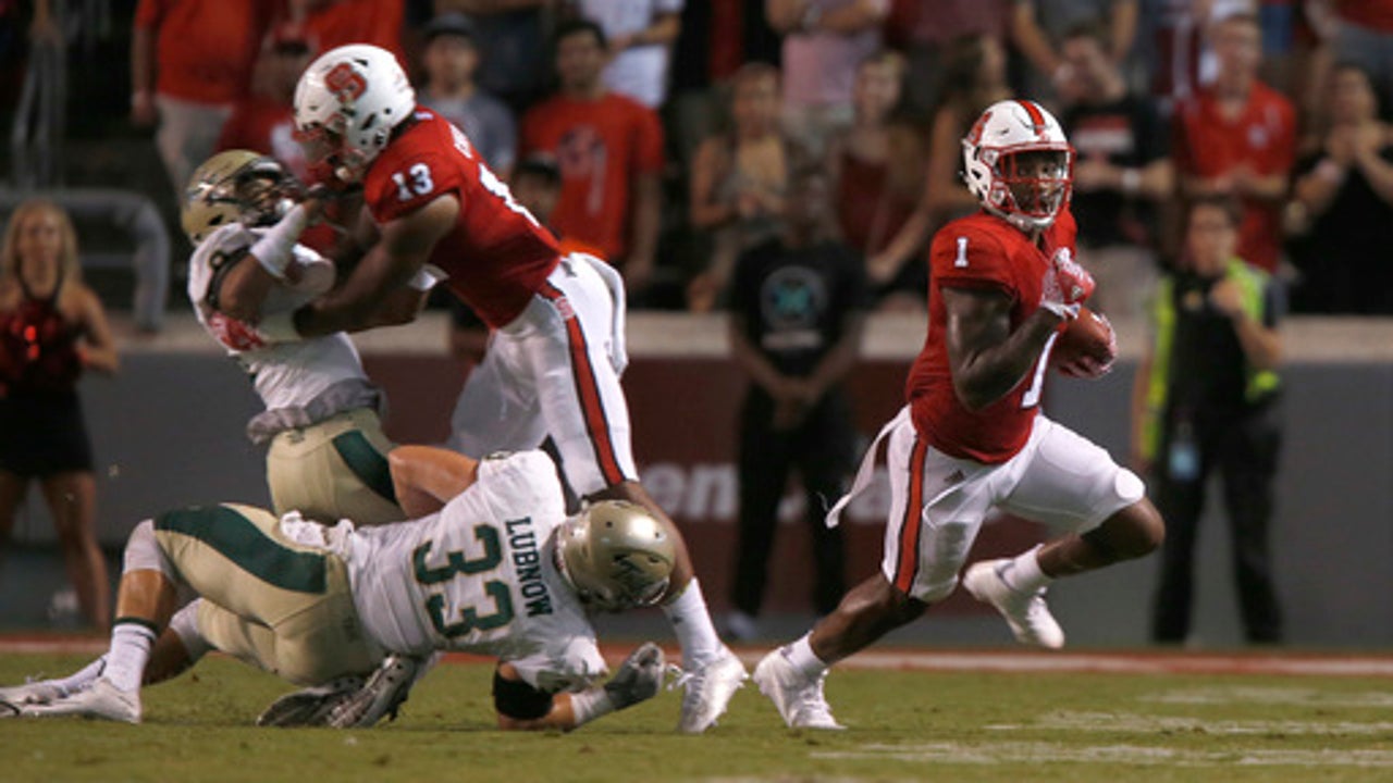 Finley starts at QB, NC State beats William & Mary 48-14